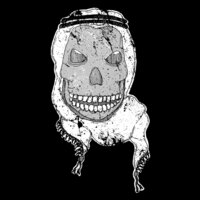 Arab Skull (on darks)