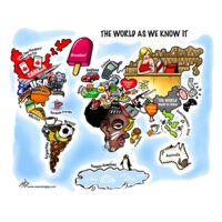 The World As We Know It - by Osama Hajjaj