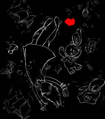 Lost Shades of Red Heart - by Hiba Wasef