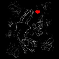 Lost Shades of Red Heart - by Hiba Wasef